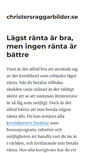 Mobile Screenshot of christersraggarbilder.se